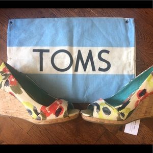 Toms: Stella Wedge Watercolor